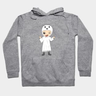 Ghost Costume Kid Hoodie